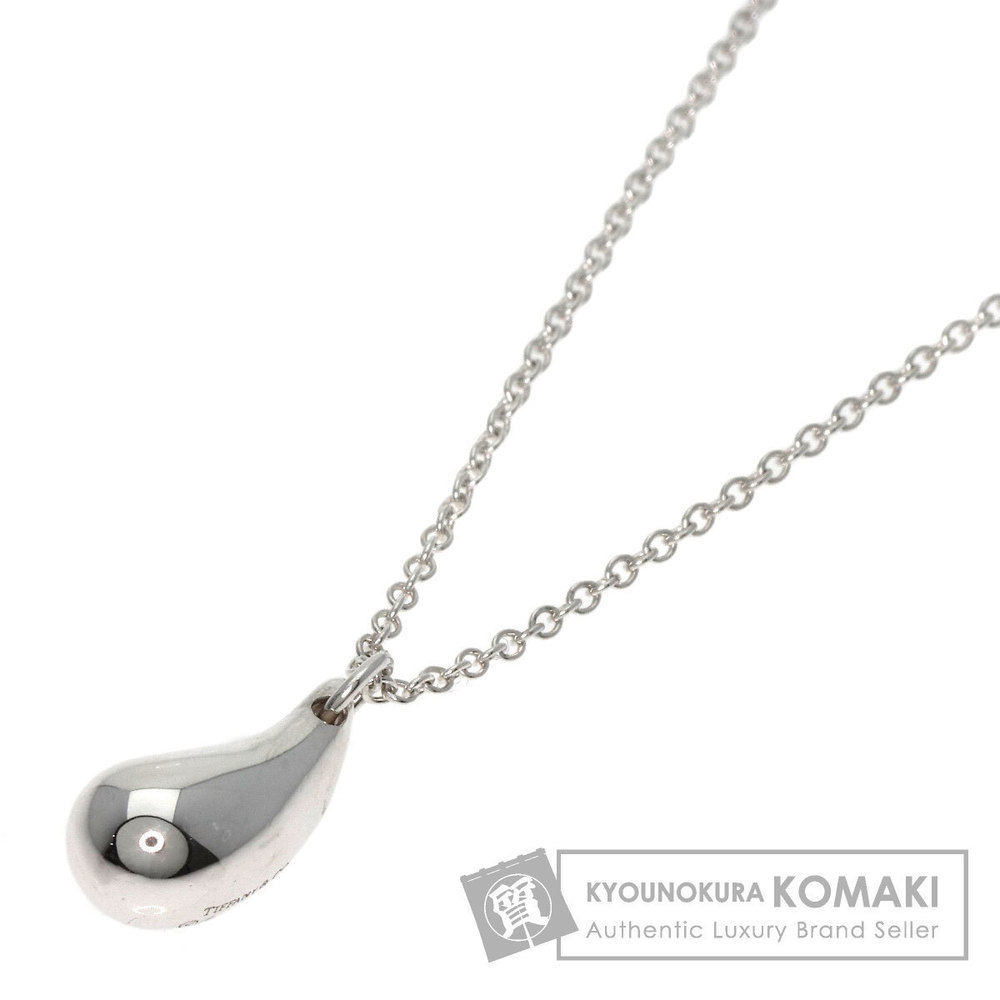Tiffany Teardrop Necklace Silver Tiffany
